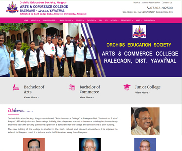 ARTS & COMMERCE COLLEGE
RALEGAON